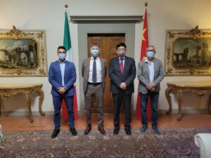 Si rafforza il rapporto Siena-Cina: De Mossi fa visita al Console Generale a Firenze
