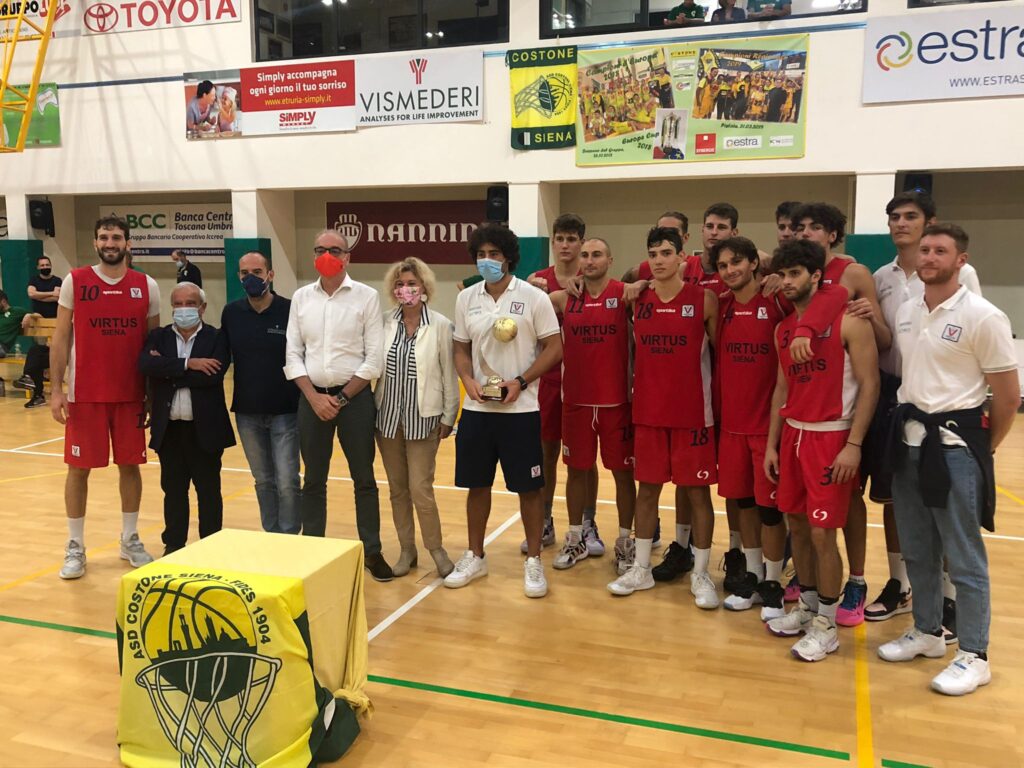 Basket: la Virtus Siena trionfa al Memorial Giorgio Brenci