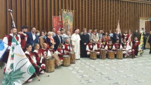 Il Palio dei Somari di Torrita di Siena benedetto da Papa Francesco