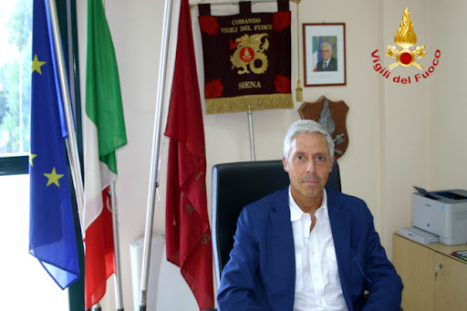 Vigili del Fuoco di Siena, si è insediato il nuovo comandante De Paola