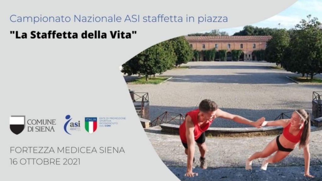 Sabato a Siena la Finale Nazionale della "Staffetta della Vita"