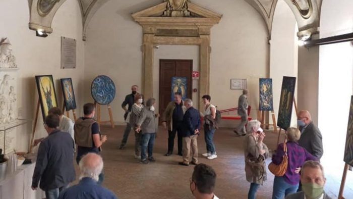 Al Rettorato dell'Universit&agrave; di Siena la mostra di Domenico Conforte