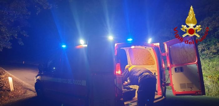 Trequanda: 85enne disperso nel bosco trovato senza vita dai vigili del fuoco