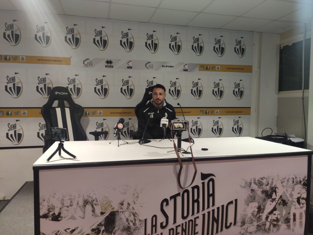 Acn Siena, Caccavallo: "Esultanza rabbiosa, il modulo adesso &egrave; adatto a me"