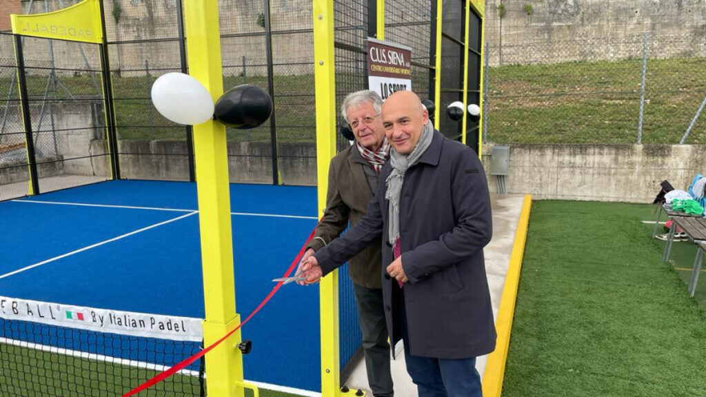 Il CUS punta sul Padel: inaugurato il nuovo campo a Siena