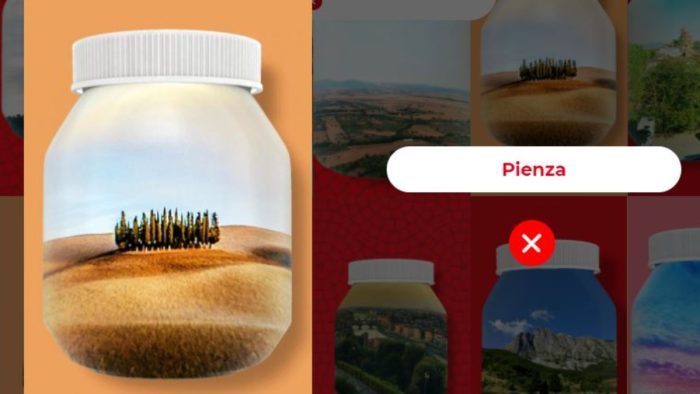 Nutella celebra le bellezze d'Italia, ma sposta i cipressi di San Quirico a Pienza