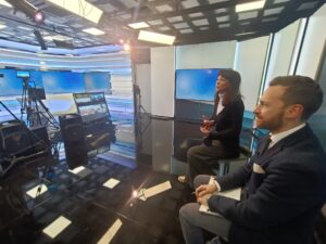 I bimbi della primaria di Buonconvento a scuola di comunicazione e giornalismo con RadioSienaTv