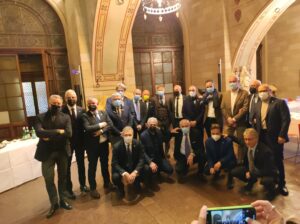 Cena degli auguri coi capitani, De Mossi: "Lavoriamo a un protocollo per un Palio sicuro e non snaturato"