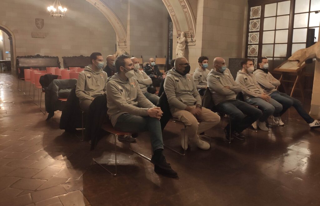 GHN Balzana Basket campione d'Italia Uisp, squadra premiata in Comune