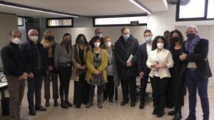 Lojudice in visita alla Cassa e Scuola Edile di Siena: collaborazione con la Caritas Diocesana