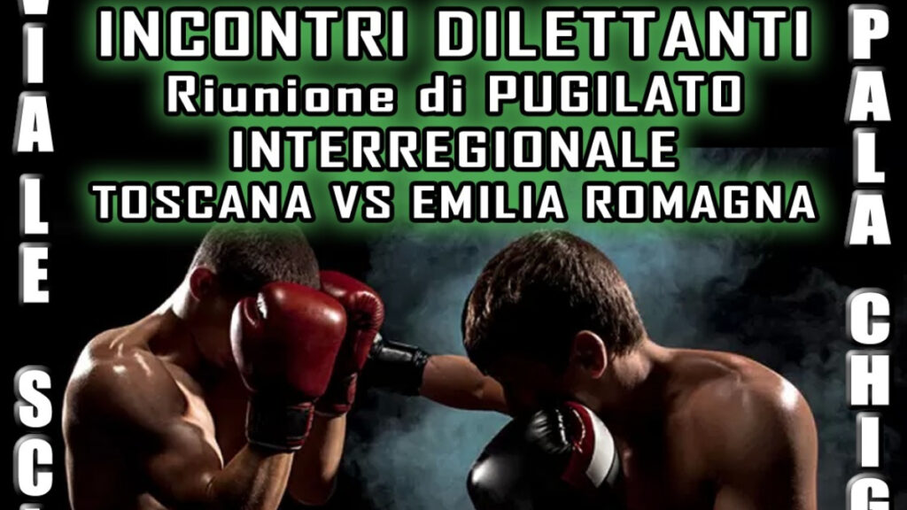 Boxe Siena Mens Sana: Toscana contro Emilia-Romagna in 8 incontri interregionali