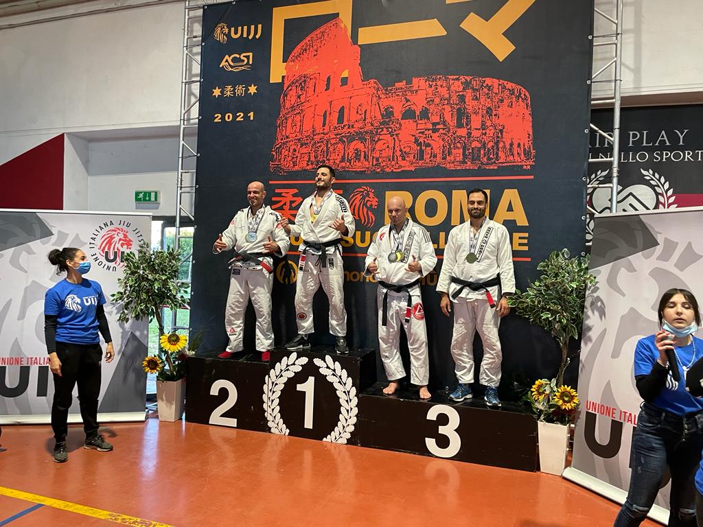 Mens Sana, il Brazilian Jiu-Jitsu vola al Roma Challenge 2021 conquistando tre ori, quattro argenti e tre bronzi