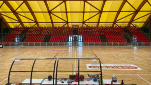 La San Giobbe Basket resta a Chiusi: completata la nuova tribuna del PalaPania