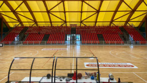 La San Giobbe Basket resta a Chiusi: completata la nuova tribuna del PalaPania