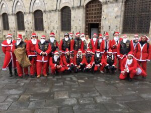 A Siena “Babbi Natale” in moto per QuaViO