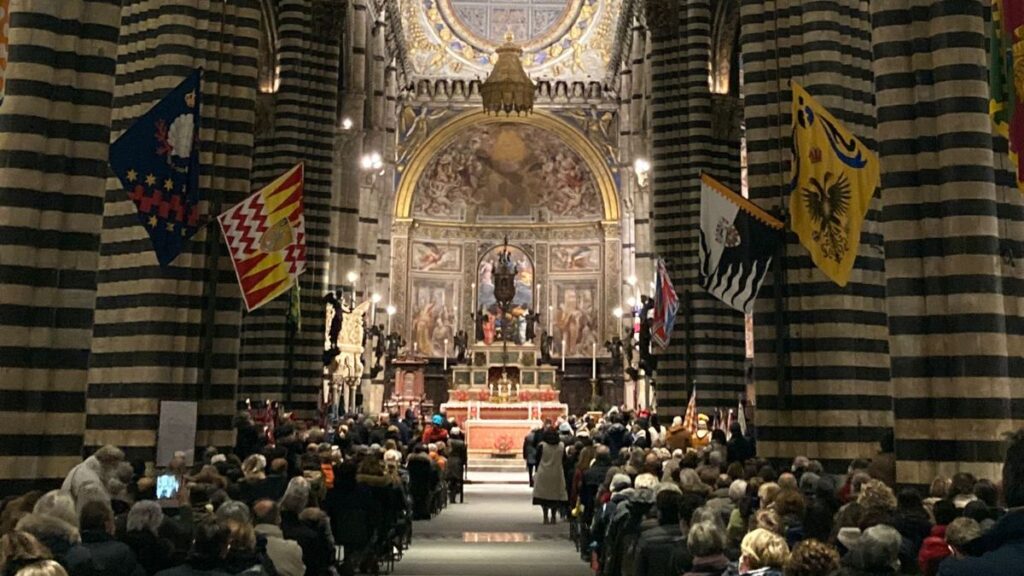 La città di Siena in festa per la celebrazione del patrono Sant'Ansano