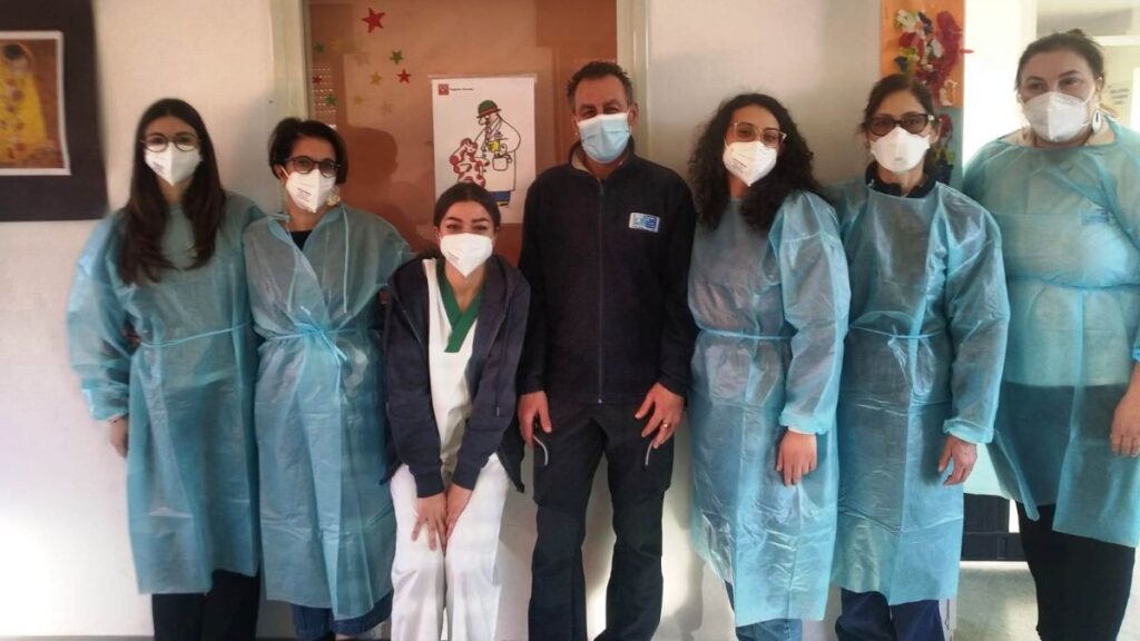 Aperto il nuovo centro vaccinale nei locali dell&rsquo;asilo nido La Pimpa a Siena