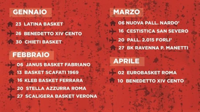 Riparte il campionato della San Giobbe Chiusi: ufficiali le date dei recuperi
