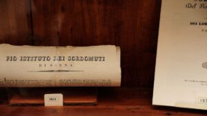 L'imprenditrice Elena D'Aquanno in visita all'istituto Tommaso Pendola