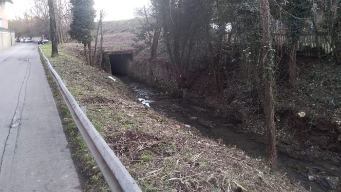 Siena: intervento Consorzio di Bonifica su fosso di Riluogo dietro la stazione ferroviaria