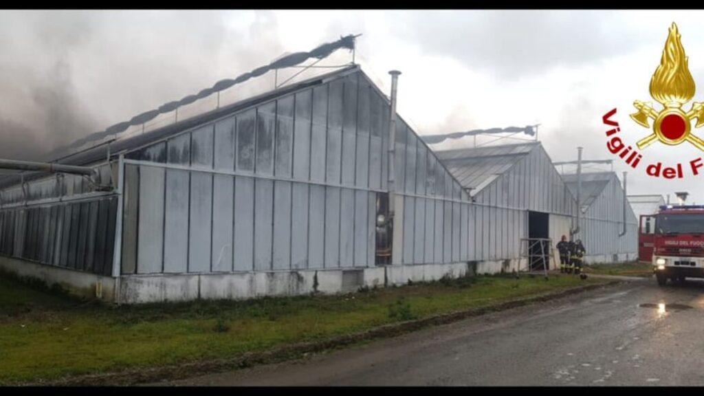 Piancastagnaio, incendio a una serra: intervengono i Vigili del Fuoco