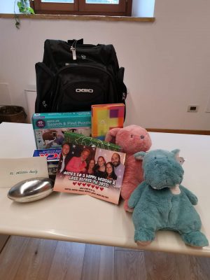 Siena: doni a Mustafa e alla famiglia in segno di solidariet&agrave; anche dal New Jersey