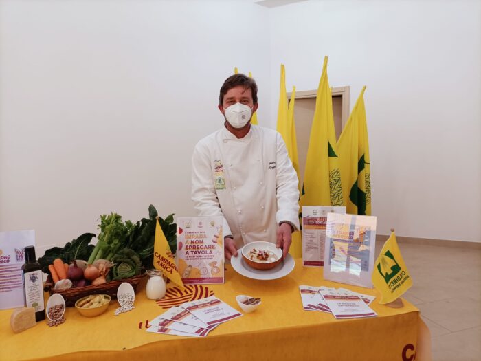 Coldiretti Siena, 3500 kg di prodotti alle famiglie bisognose: "Non sprechiamo il cibo"