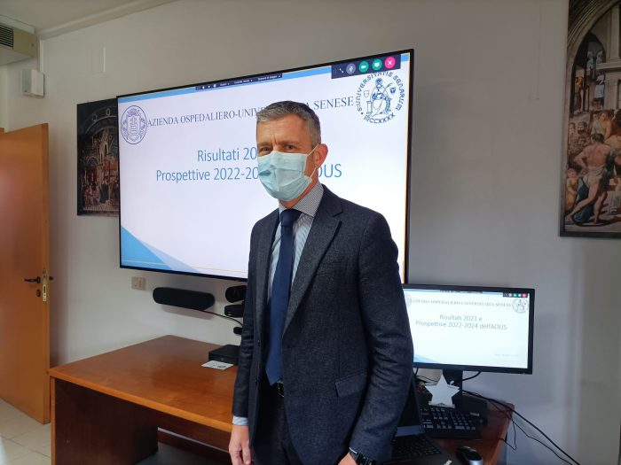 Ospedale le Scotte di Siena: presentati i numeri delle attività 2021 e i progetti futuri