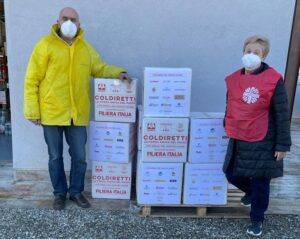 Emergenza economica: da Coldiretti Siena oltre 3500 kg di prodotti per le famiglie in difficolt&agrave;