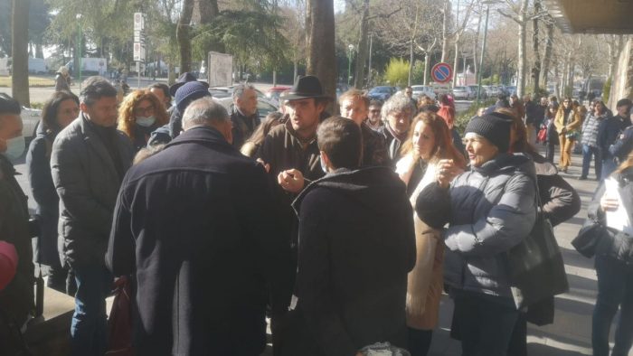 Siena, il Coordinamento No Green Pass denuncia il Governo Draghi