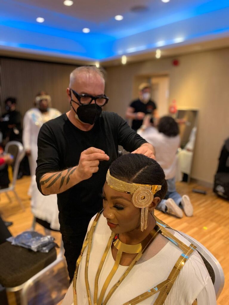 Sanremo 2022: il parrucchiere Luigi Raimo nel team stilistico di Achille Lauro