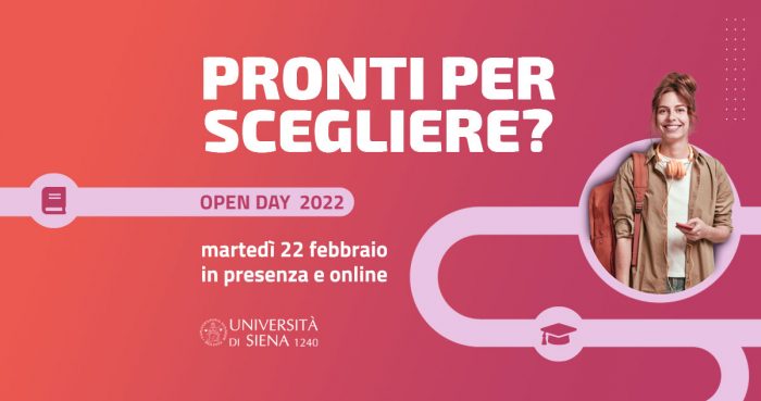 Open Day dell&rsquo;Universit&agrave; di Siena: domani la giornata di orientamento
