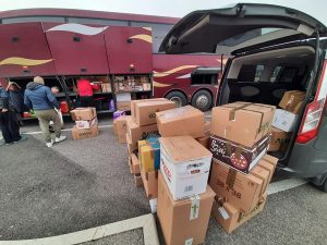 Guerra in Ucraina: oltre 100 pacchi da Belforte e Radicondoli ai profughi