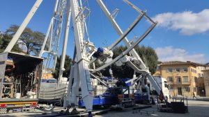 Siena: torna la ruota panoramica alla Lizza