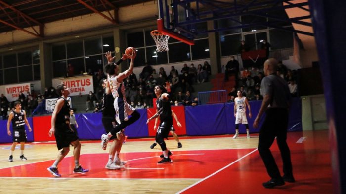 Basker Serie C Gold - Acea Virtus sconfitta dalla capolista Montecatini