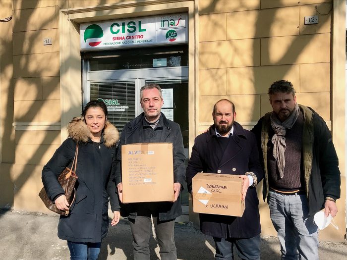 La Cisl per l'Ucraina, acquistati strumenti farmaceutici di prima necessit&agrave;