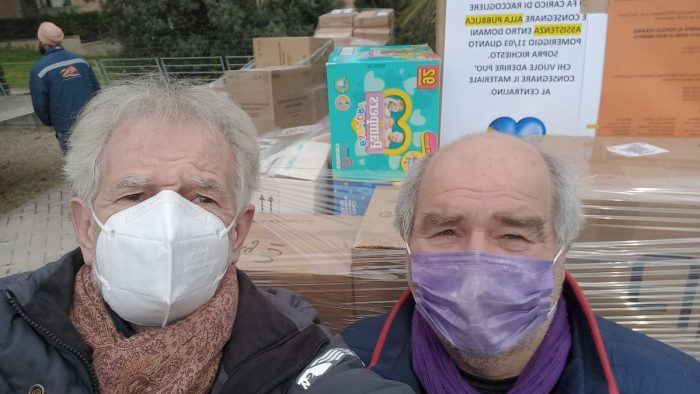 A Poggibonsi raccolti 23 quintali di prodotti per l'Ucraina