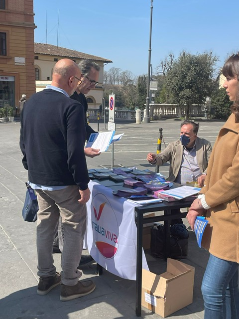Italia Viva Siena, giornata di ascolto, confronto e tesseramento