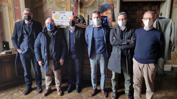 Il sindaco di Siena De Mossi ha incontrato il nuovo Rettore del Magistrato delle Contrade