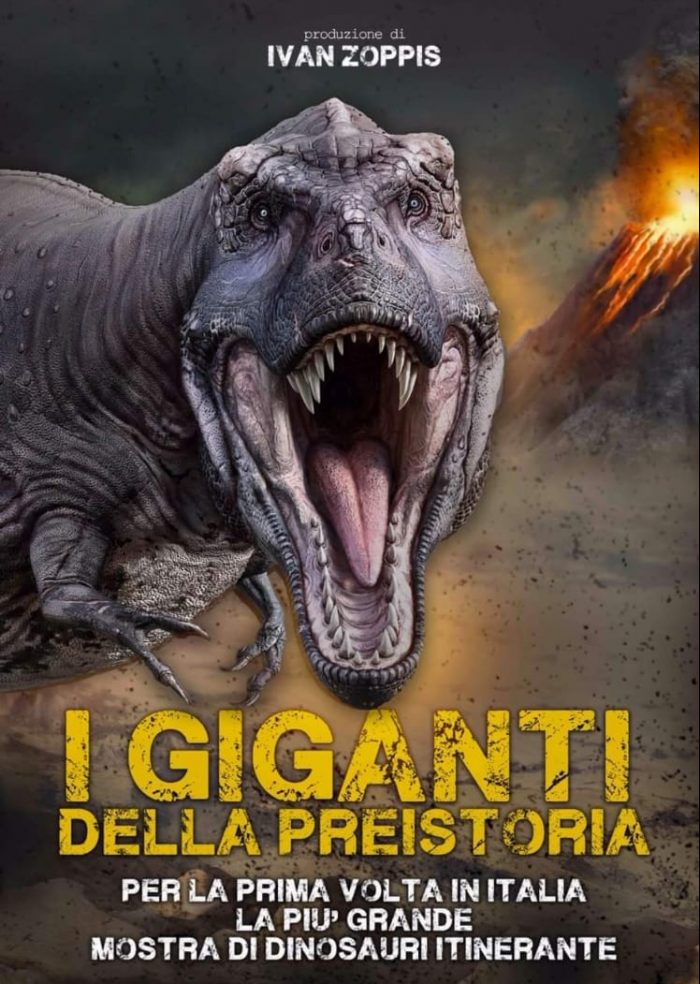 Dinosauri a grandezza naturale in mostra a Isola d'Arbia