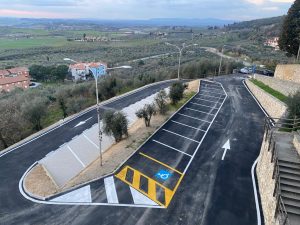 Aperto il nuovo parcheggio per cittadini e visitatori a Serre di Rapolano