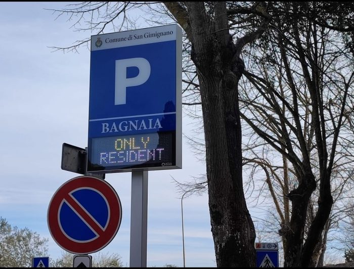 San Gimignano, qualificazione dei parcheggi riservati ai residenti