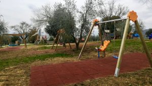 Una palestra a cielo aperto e nuovi giochi per i bambini a San Quirico d'Orcia