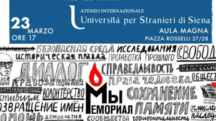 Universit&agrave; per Stranieri di Siena, mercoled&igrave; 23 due iniziative dedicate alla cultura russa