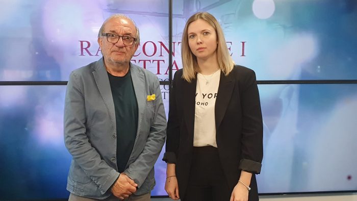 Il dramma della guerra in Ucraina a "Storie da raccontare", attraverso le parole di Viktoriya Lishchynska