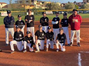Bella vittoria all'esordio per l'Under 12 del Siena Baseball
