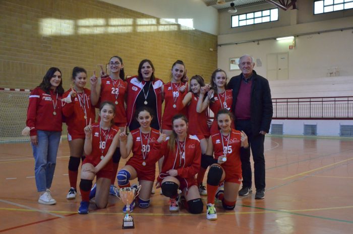 Colle Volley Under 14 femminile vince il titolo territoriale Etruria (Siena-Arezzo)