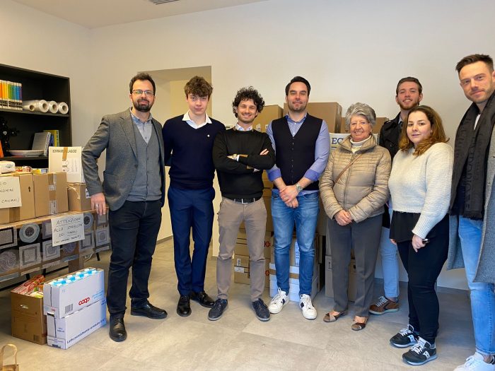 Club Service giovanili Siena, terminata la raccolta di beni per l'Ucraina