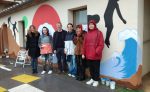 Castelnuovo: nuovo murale firmato dagli studenti del Liceo Artistico di Siena