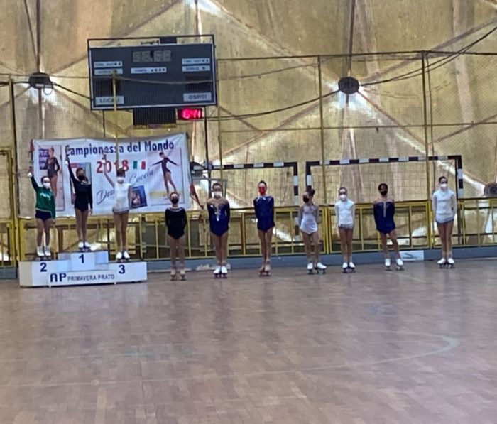 Mens Sana, Pattinaggio Artistico: Vittoria Canne &egrave; due volte campionessa regionale Fisr